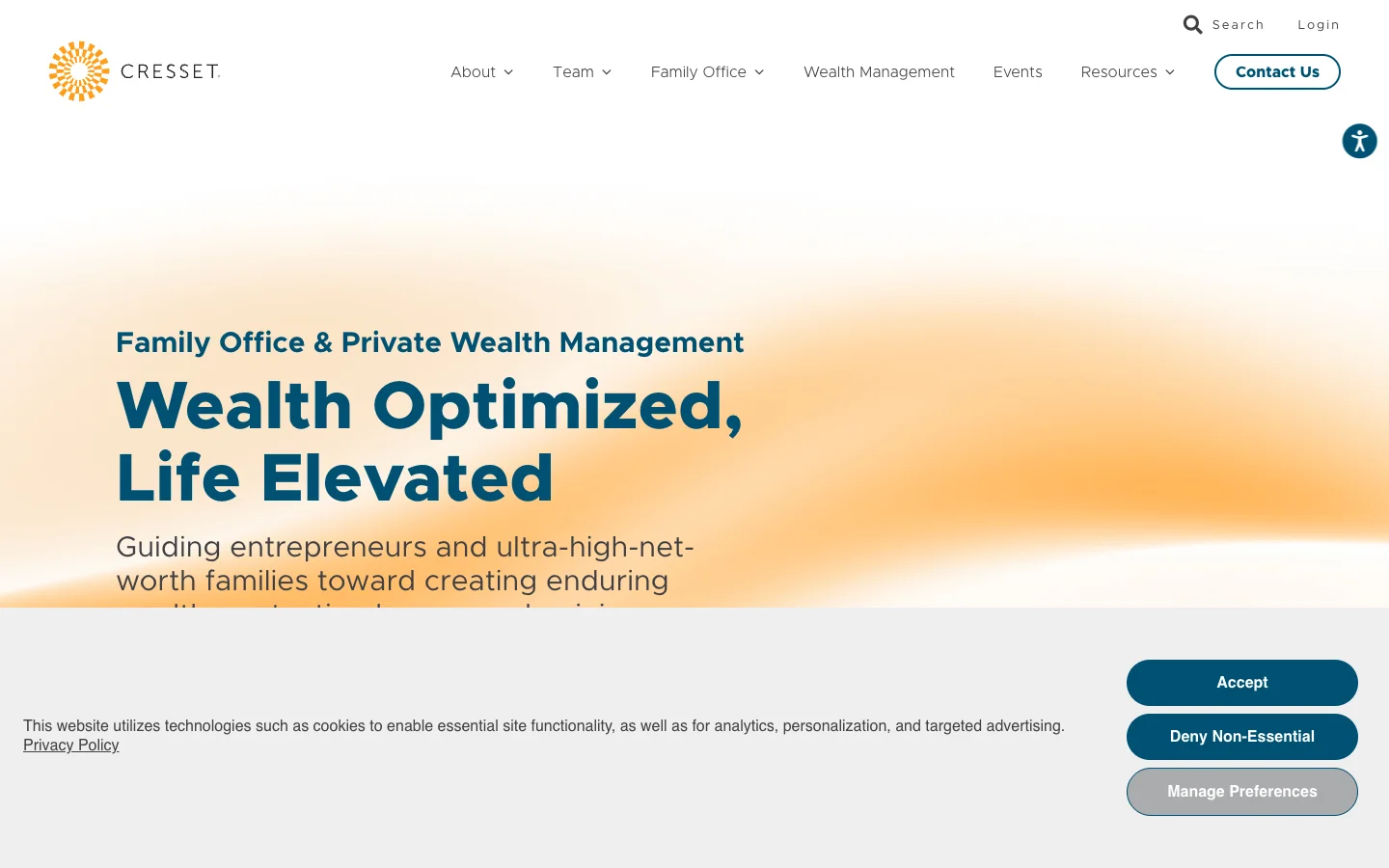 Cresset Capital — Financial Services