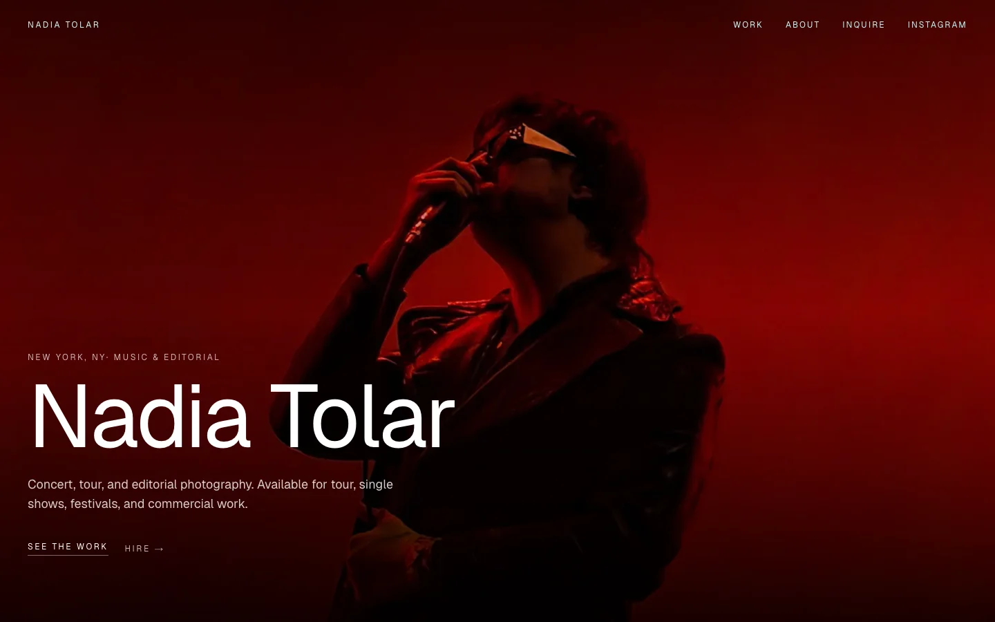 Nadia Tolar — Personal Portfolio